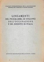 Lineamenti del programma di sviluppo dell'occupazione e del reddito in Italia