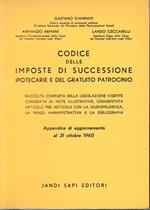 Codice delle imposte di successione ipotecarie e del gratuito patrocinio