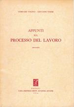 Appunti sul processo del lavoro ristampa