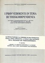 I provvedimenti in tema di tossicodipendenza