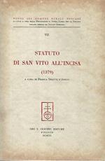 Statuto di San Vito all'Incisa (1379)