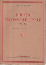 Dirotto processuale penale italiano. Volumi 1-2-3-4
