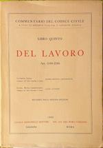 Libro Quinto: del lavoro, art. 2188-2246