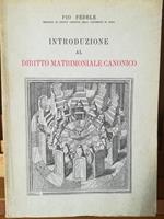 Introduzione al diritto matrimoniale canonico