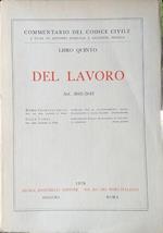 Libro Quinto: del Lavoro art. 2602-2642