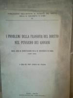 I problemi della filosofia del diritto nel pensiero dei giovani