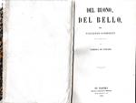 Del buono, del bello. Con discorso di G. De Stefano