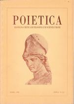 Poietica. Rassegna critica di filosofia e di scienze umane. Roma 1991 anno 1 n. 2/3