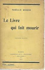 Le livre qui fait mourir