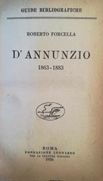 D'Annunzio (1863-1883)