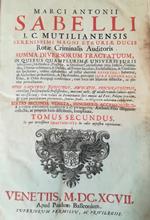 Summa diversorum tractatuum, in quibus quamplurimae universi juris (...). II. II. IV