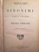 Dizionario dei sinonimi della lingua italiana