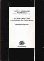 Trattato di psicologia sperimentale. Storia e metodo