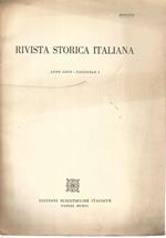 Rivista storica italiana. Anno LXIII. Fascicolo I. Estratto