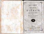 Storia d'Italia dal IV al XIX secolo scritta per le classi liceali