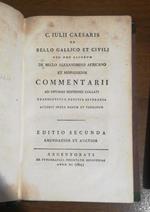 Commentarii de bello gallico et civili VOL 1 2