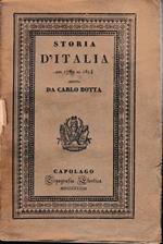 Storia d'Italia dal 1789 al 1814. Tomo V