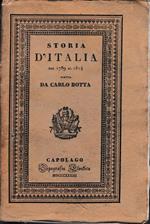 Storia d'Italia dal 1789 al 1814. Tomo IV