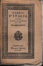 Storia d'Italia continuata da quella del Guicciardini sino al 1789. Tomo XI