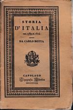 Storia d'Italia dal 1789 al 1814. Tomo I