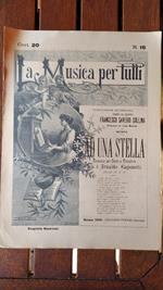 Ad una stella Romanza per canto e pianoforte