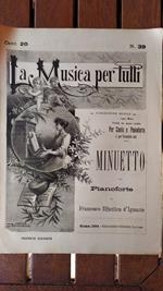 Minuetto per pianoforte