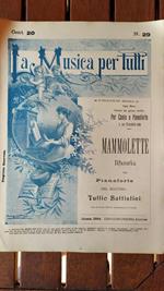 Mammolette Mazurka per Pianoforte