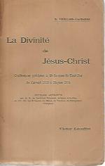 La divinitè de Jesus Christ