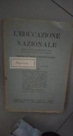 l educazione nazionale