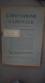 l educazione nazionale organo di studio dell'educazione nuova nelle scuole comuni e nella famiglia