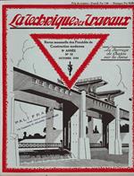 La Tecnique des Travaux. Revue mensuelle des Procédés de Construction modernes, 8° anno, n. 10, Octobre 1932