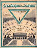 La Tecnique des Travaux. Revue mensuelle des Procédés de Construction modernes, 8° anno, n. 3, Mars 1932