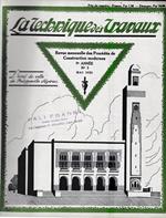 La Tecnique des Travaux. Revue mensuelle des Procédés de Construction modernes, 9° anno, n. 5, Mai 1933