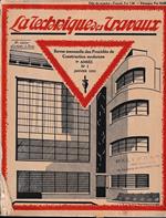 La Tecnique des Travaux. Revue mensuelle des Procédés de Construction modernes, 9° anno, n. 1, Janvier 1933