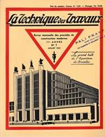 La Tecnique des Travaux. Revue mensuelle des Procédés de Construction modernes, 11° anno, n. 7, Juillet 1935