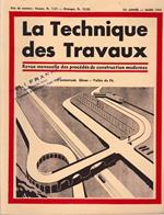 La Tecnique des Travaux. Revue mensuelle des Procédés de Construction modernes, 12° anno, n. 3, Mars 1936