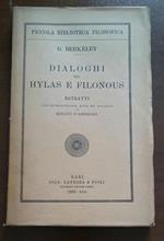 Dialoghi Tra Hylas E Filonous