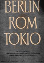 Berlin Rom Tokio. Nr. 10 - jahrgang 2 - oktober 1940, mensile