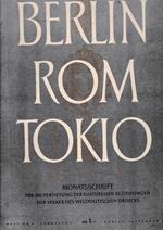 Berlin Rom Tokio. Nr. 9 - jahrgang 3 - 15 september 1941, mensile