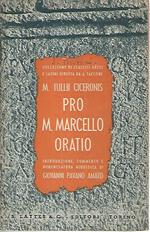 Pro M. Marcello Oratio