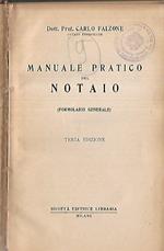 Manuale pratico del notaio