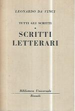 Scritti letterari. Tutti gli scritti