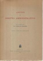 Appunti di diritto amministrativo