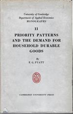 Priority patterns and the demand for household durable goods