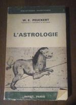 L' Astrologie Di: W. E. Peuckert