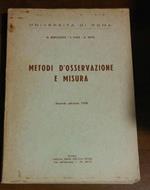 Metodi d'osservazione e misura