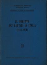 Il diritto dei partiti in Italia (1945-1970)