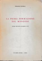 La prima formazione del Manzoni. Lezioni dell'anno accademico 1971/72