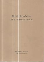 Miscellanea settempedana. Storia, arte e varia cultura a San Severino