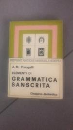 elementi di grammatica sanscritta